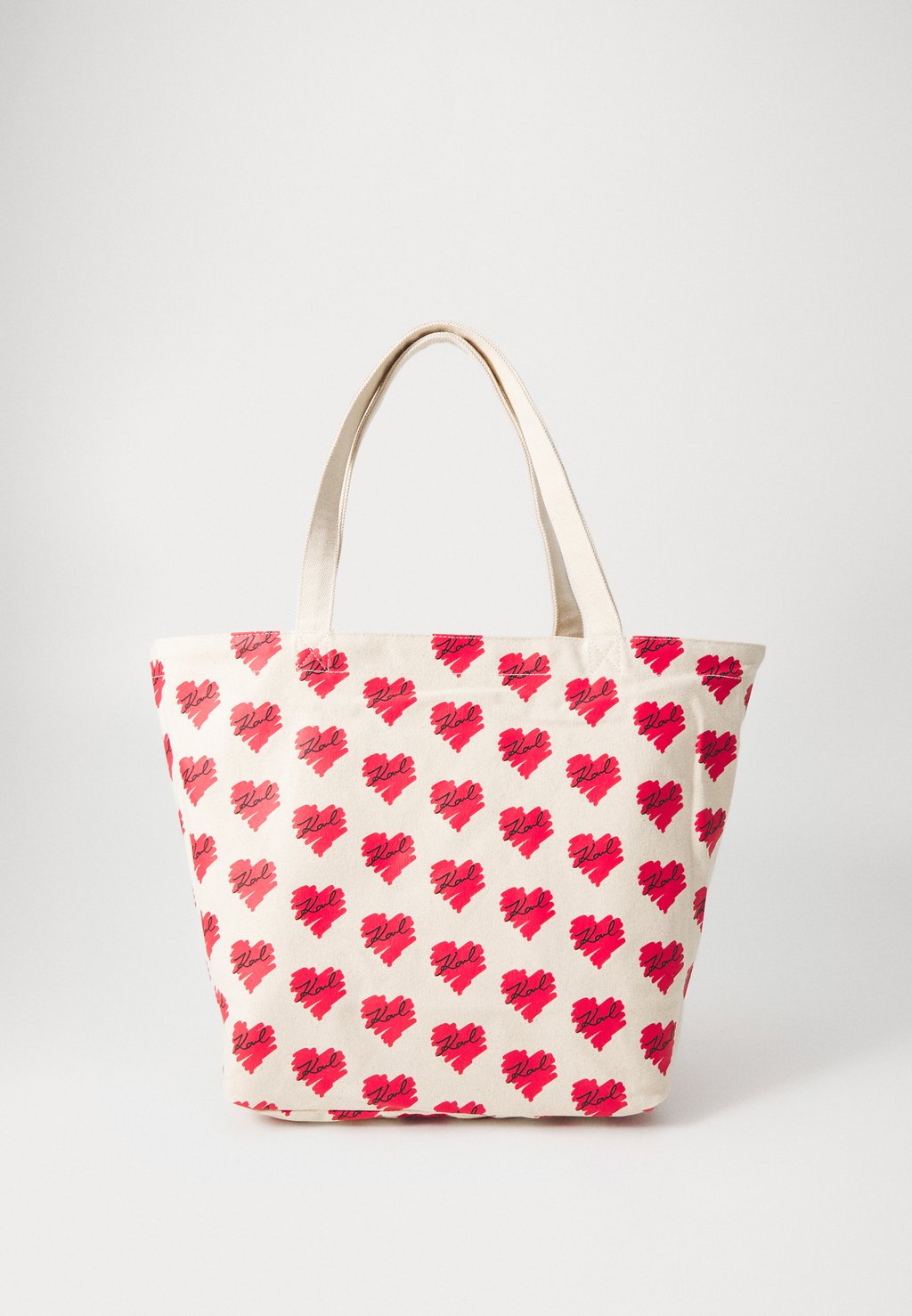 

Сумка-тоут HEARTS REVERSIBLE KARL LAGERFELD, бежевый