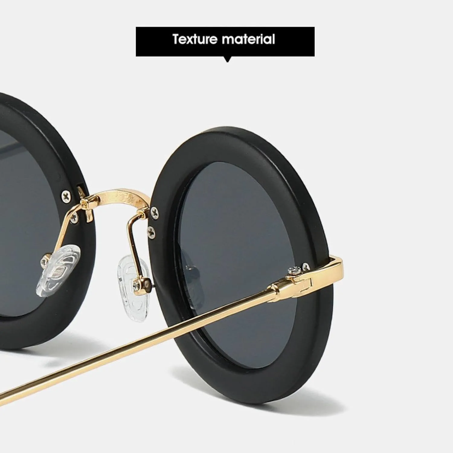 

Винтажные панк-солнцезащитные очки круглой формы для женщин, популярный модный разноцветный вариант, желейные очки для мужчин, тренд UV400 TVTBBVV, Black-orange