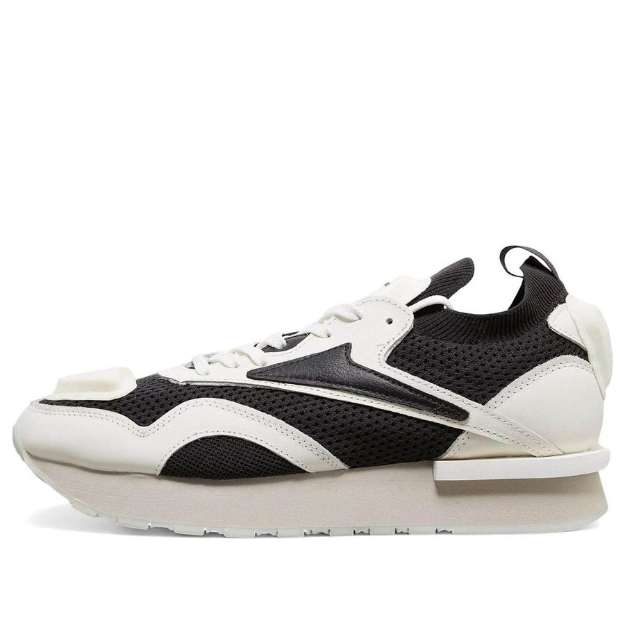 

Кроссовки Reebok Classic Leather Nylon Plus 'HYMNE White Black', белый