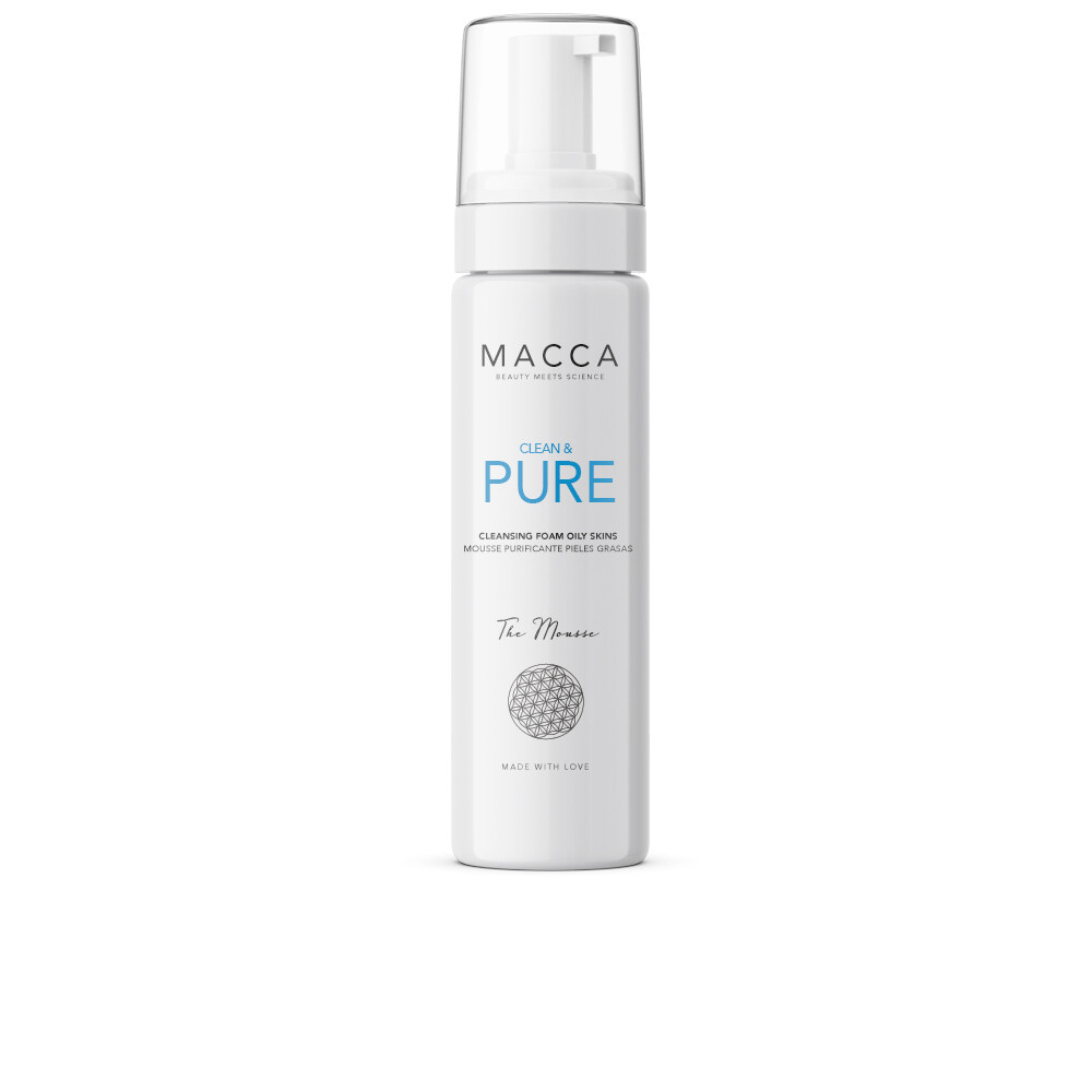 

Очищающая пенка для лица Clean & pure cleansing foam oily skins Macca, 200 мл