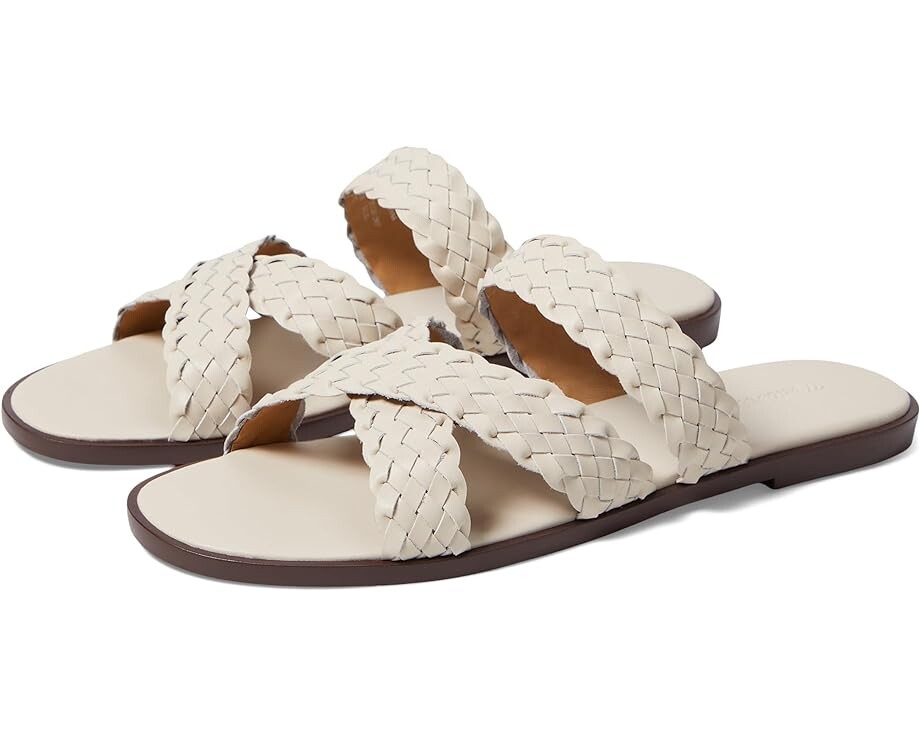 

Сандалии Madewell Trace X Band-Woven Eco Oil Veg, экрю