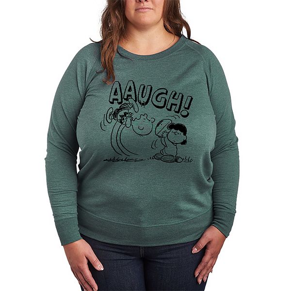 

Футболка с длинным рукавом French terry Peanuts Charlie Brown plus size Licensed Character, Heather Green, Зеленый, Футболка с длинным рукавом French terry Peanuts Charlie Brown plus size Licensed Character, Heather Green