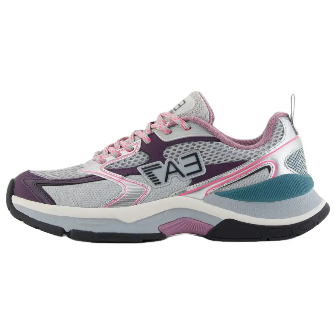 

Emporio Armani EA7 Низкие повседневные кроссовки унисекс, розовые