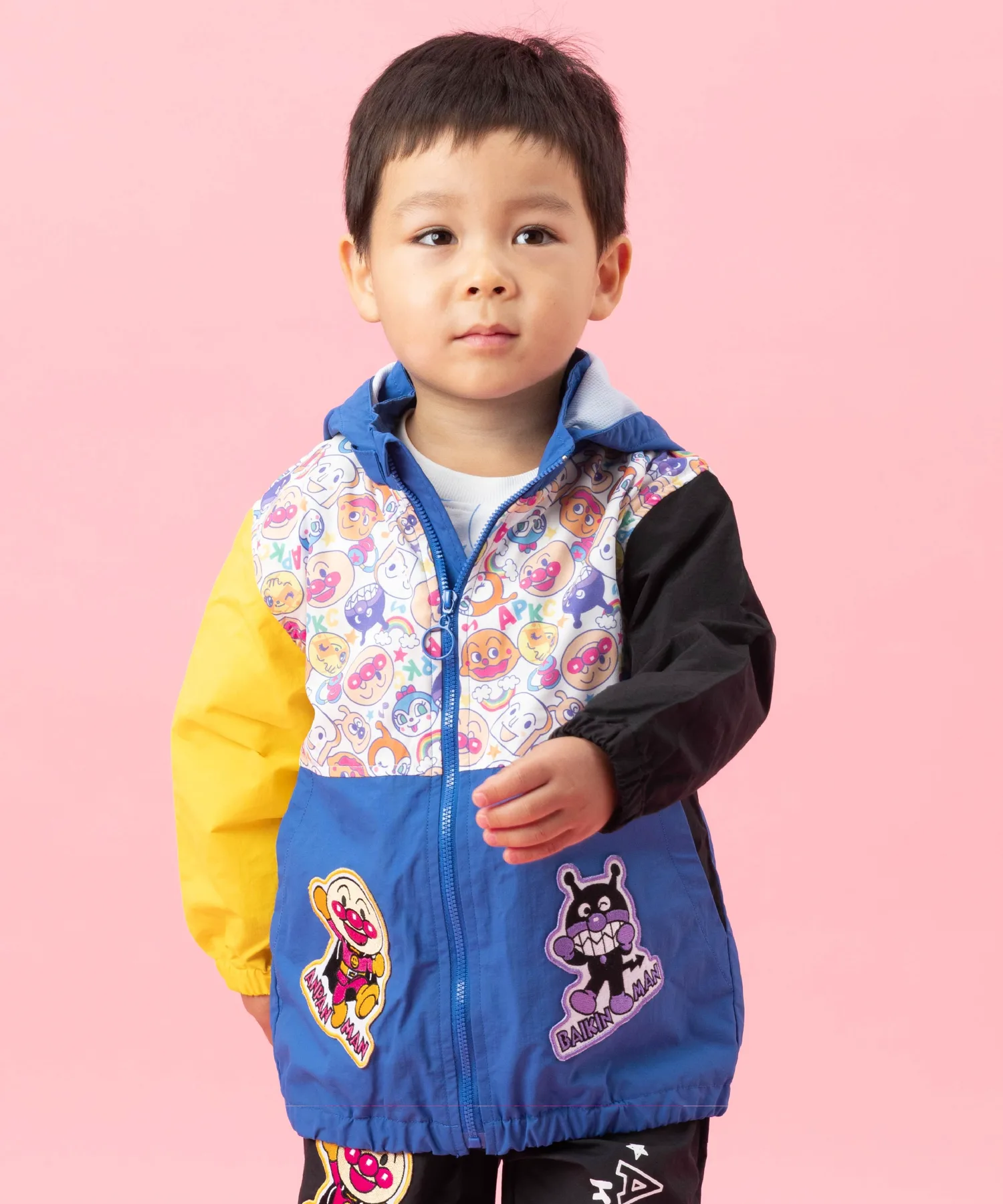 Детская коллекция ANPANMAN/куртка с красочным принтом по всей поверхности Anpanman Kids Collection, цвет Blue — фото 2
