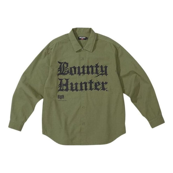 

Рубашка x bounty hunter fw23 week6 ripstop shirt 'olivegreen' Supreme, зеленый