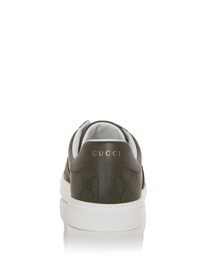Мужские кроссовки GG Supreme Ace Gucci, зеленый — фото 3