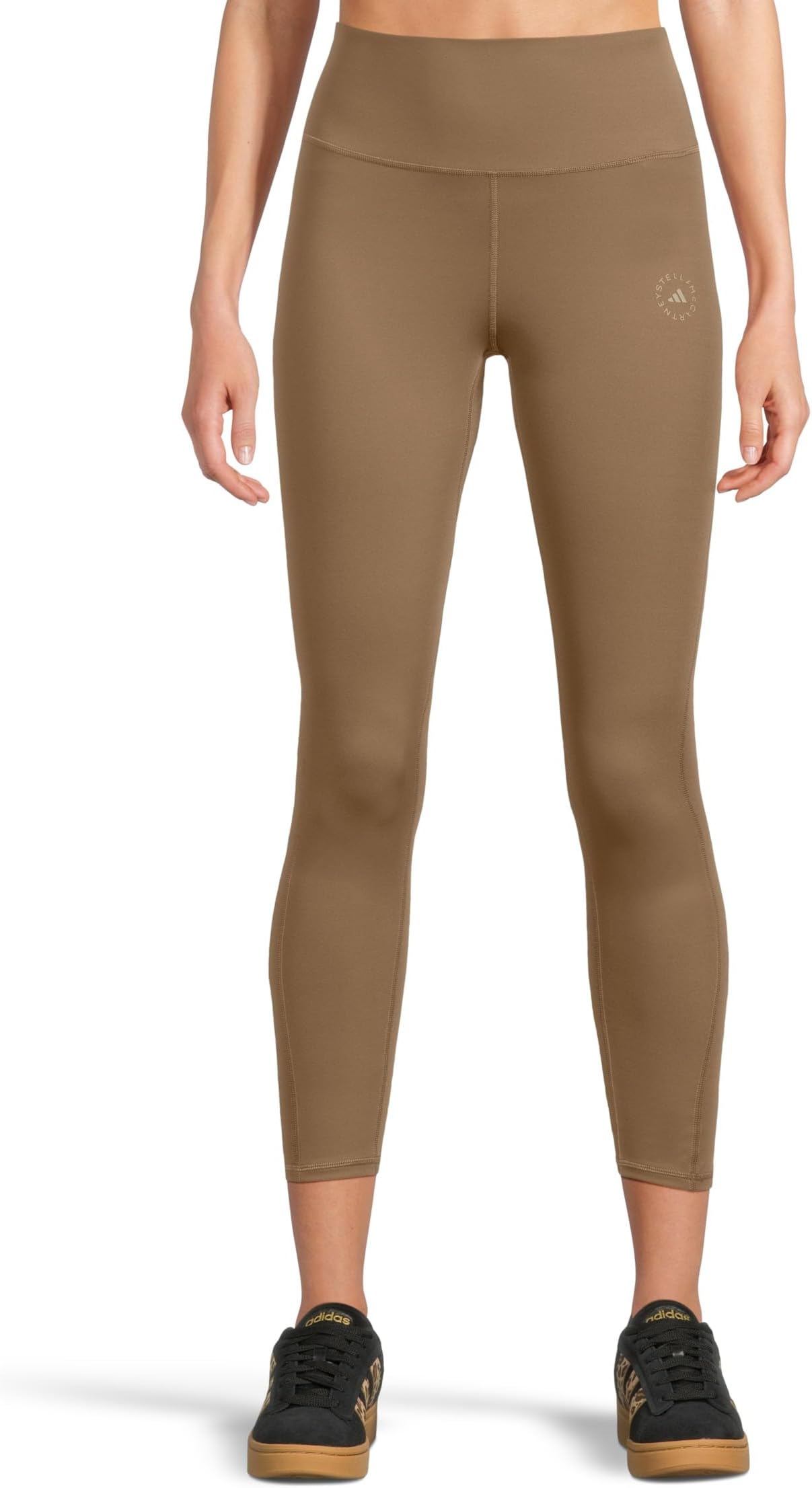 

Брюки adidas by Stella McCartney Yoga 7/8 Leggings JW2001, цвет Brown Moss