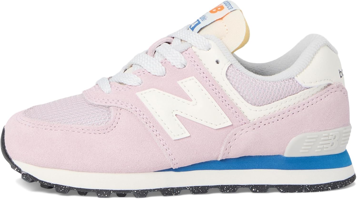 Кроссовки New Balance Kids' 574 V1 на шнуровке, Twilight Haze/Sea Stone — фото 4
