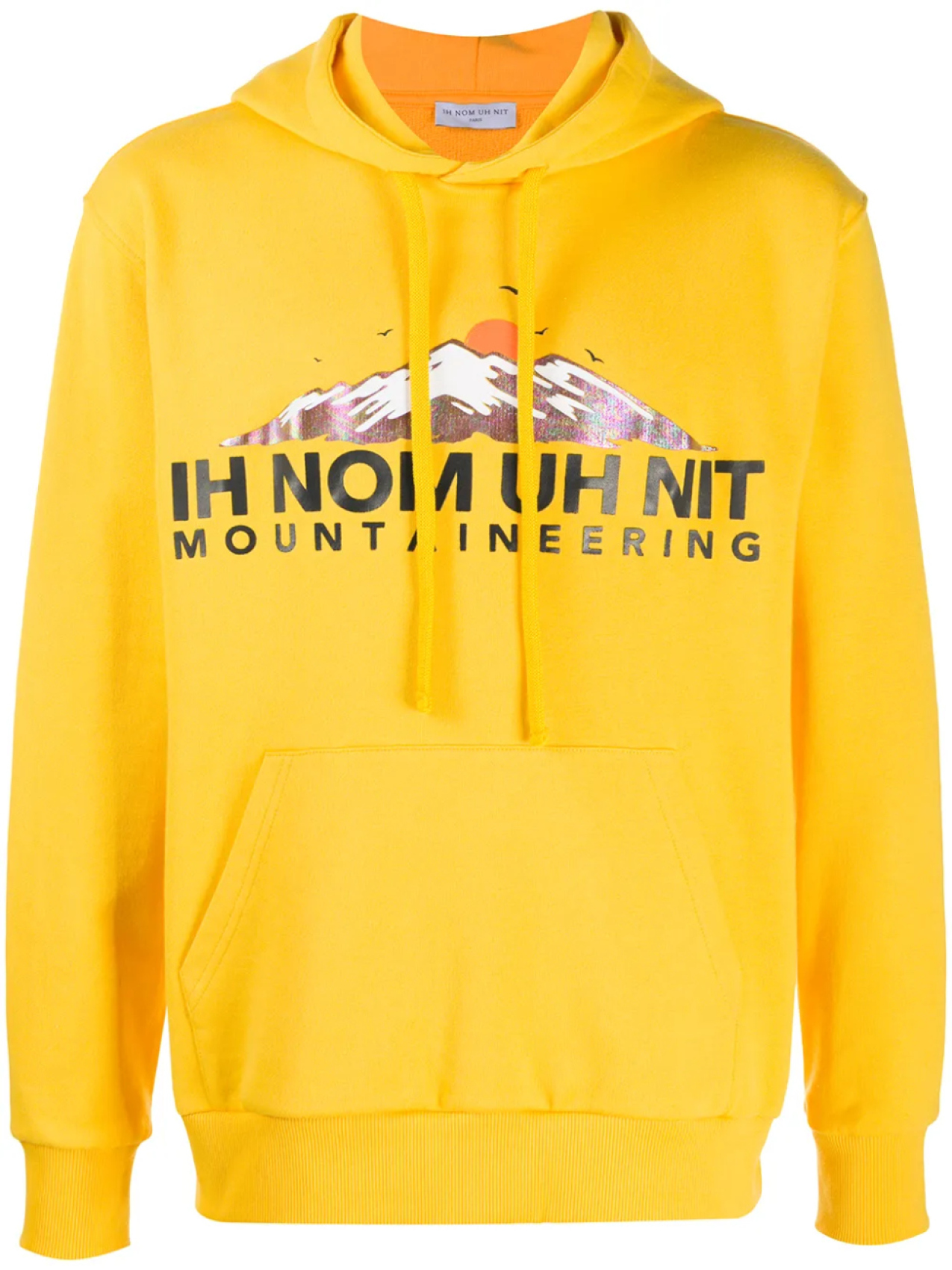 

Ih Nom Uh Nit худи с логотипом, желтый