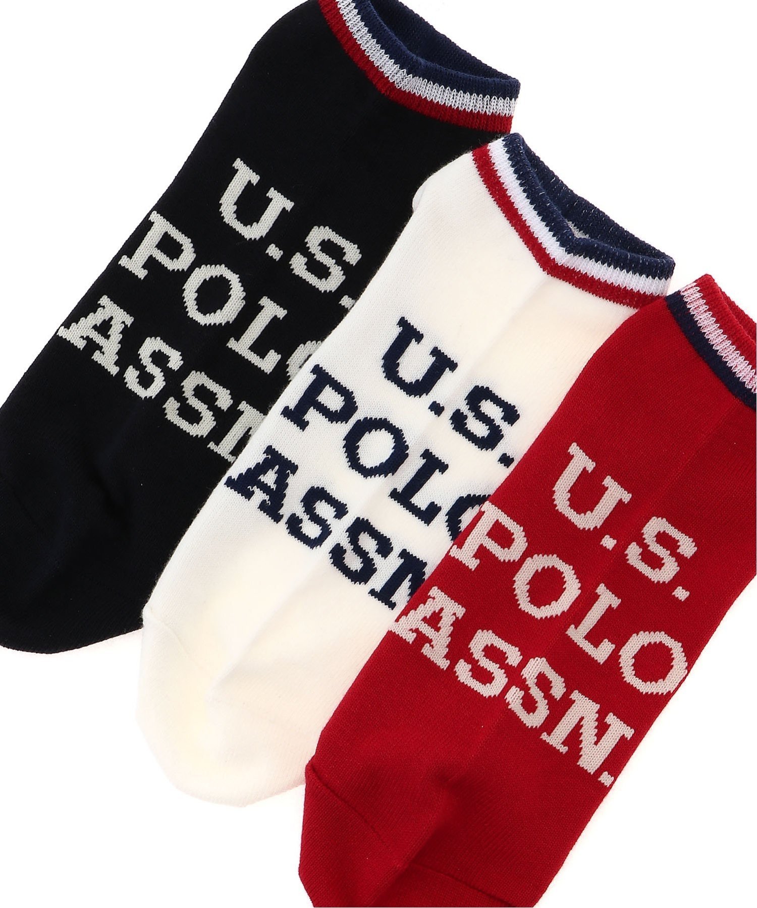Носки Ассоциация USPOLO/(M)A.USPA Большой логотип 3P U.S. Polo Assn., Assorted — фото 4