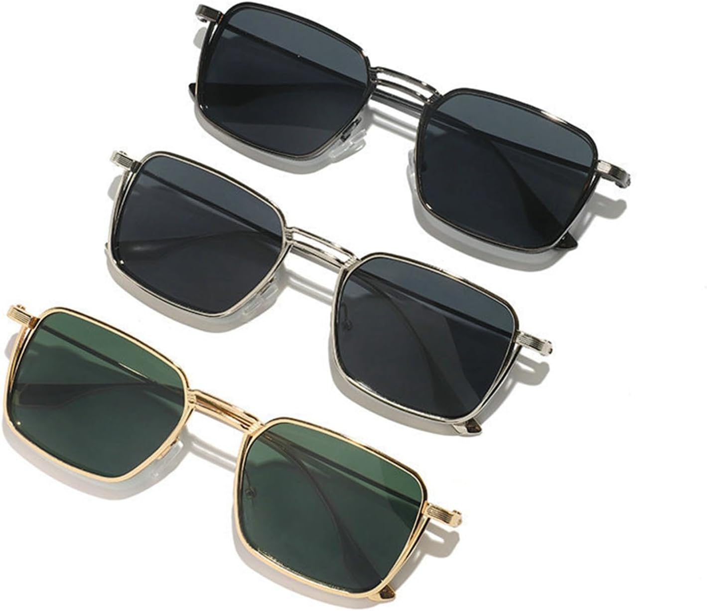 

Хелена Ретро Квадратные Женские Солнцезащитные Очки для улицы в металлической оправе Модные Солнцезащитные Очки UV400 Темно-зеленые Мужские Солнцезащитные Очки в стиле панк helena, C2
