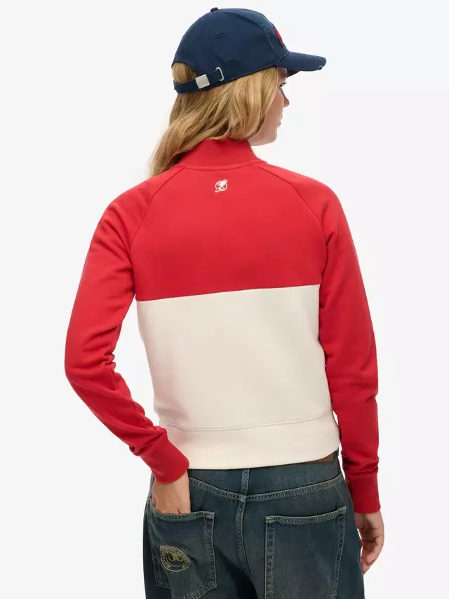 Спортивная куртка на молнии Athletic Essentials, цвет Varsity Red Superdry — фото 2
