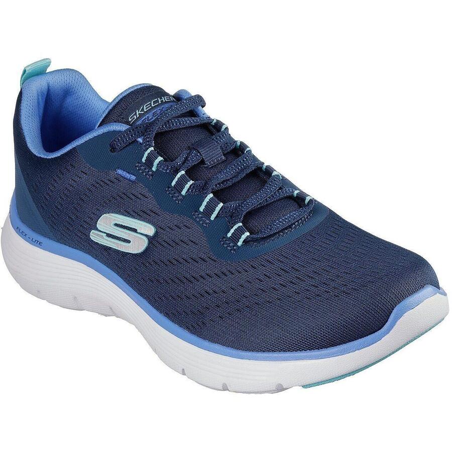 Кроссовки Skechers Flex Appeal 5.0, синие, женские — фото 3