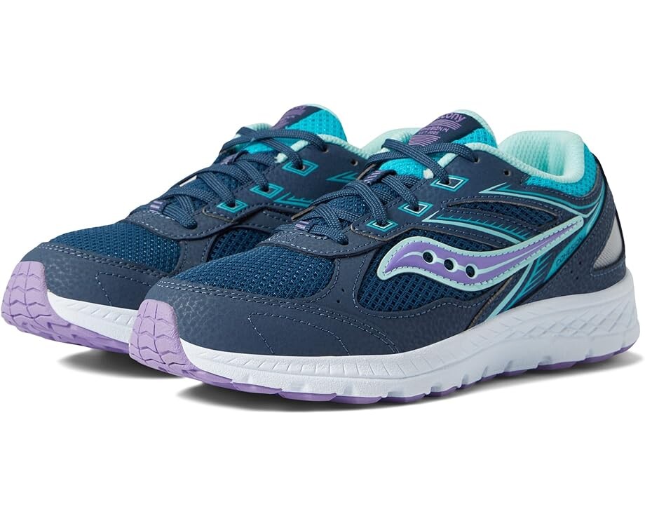 

Кроссовки Saucony Cohesion 14 LTT, цвет Navy/Turquoise/Purple