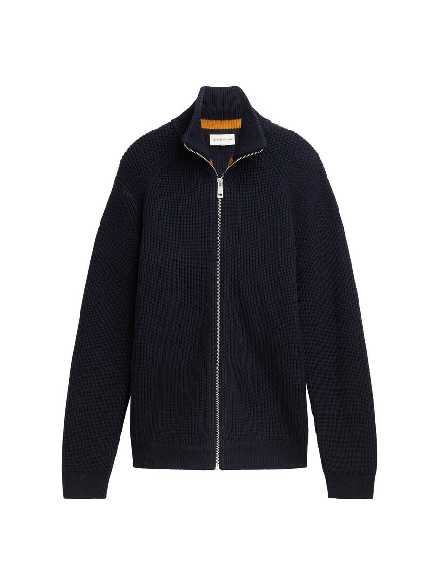 

Вязаный кардиган TOM TAILOR Knit Cardigan, синий