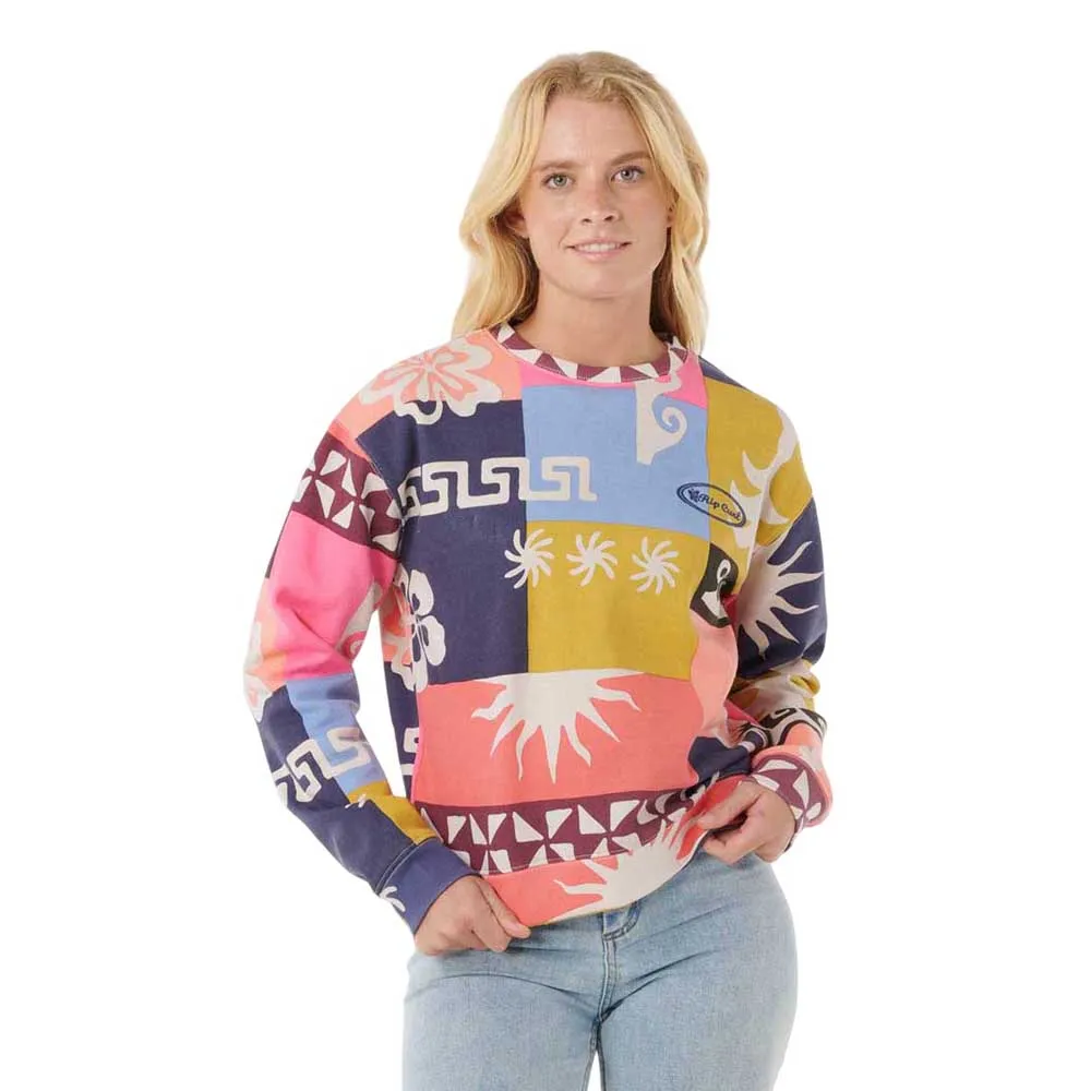 

Толстовка Rip Curl Keepsakes Crew Fleece, разноцветный