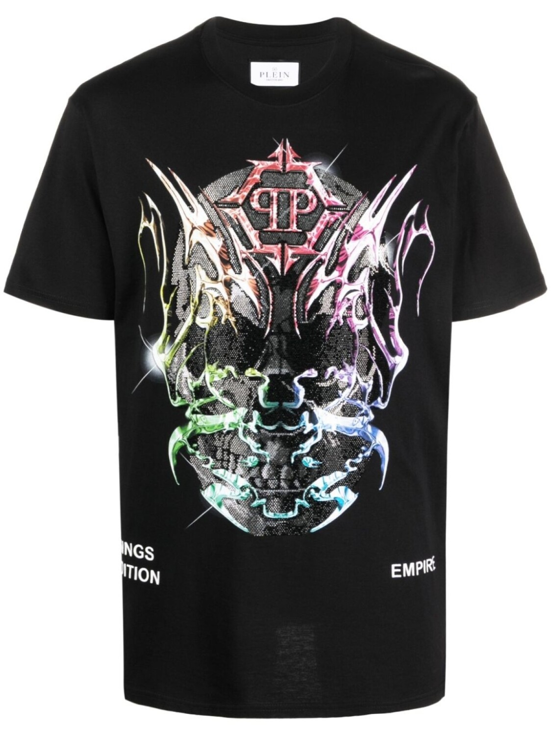 

Philipp Plein футболка SS Chrome, черный