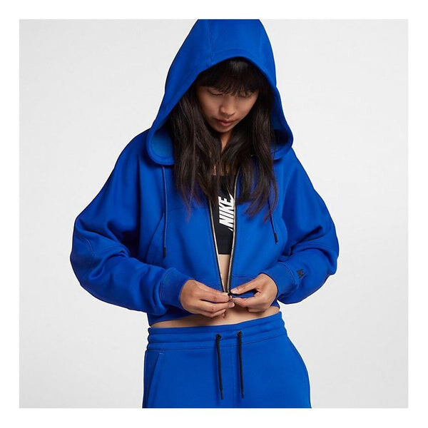

Толстовка (WMNS) Nike NRG FZ Hoodie 'Blue', синий