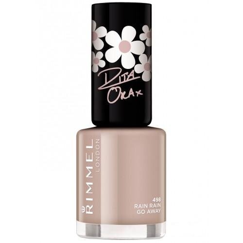 

Rimmel, 60 Seconds Super Shine, лак для ногтей, 498 Rain Rain Go Away, 8 мл