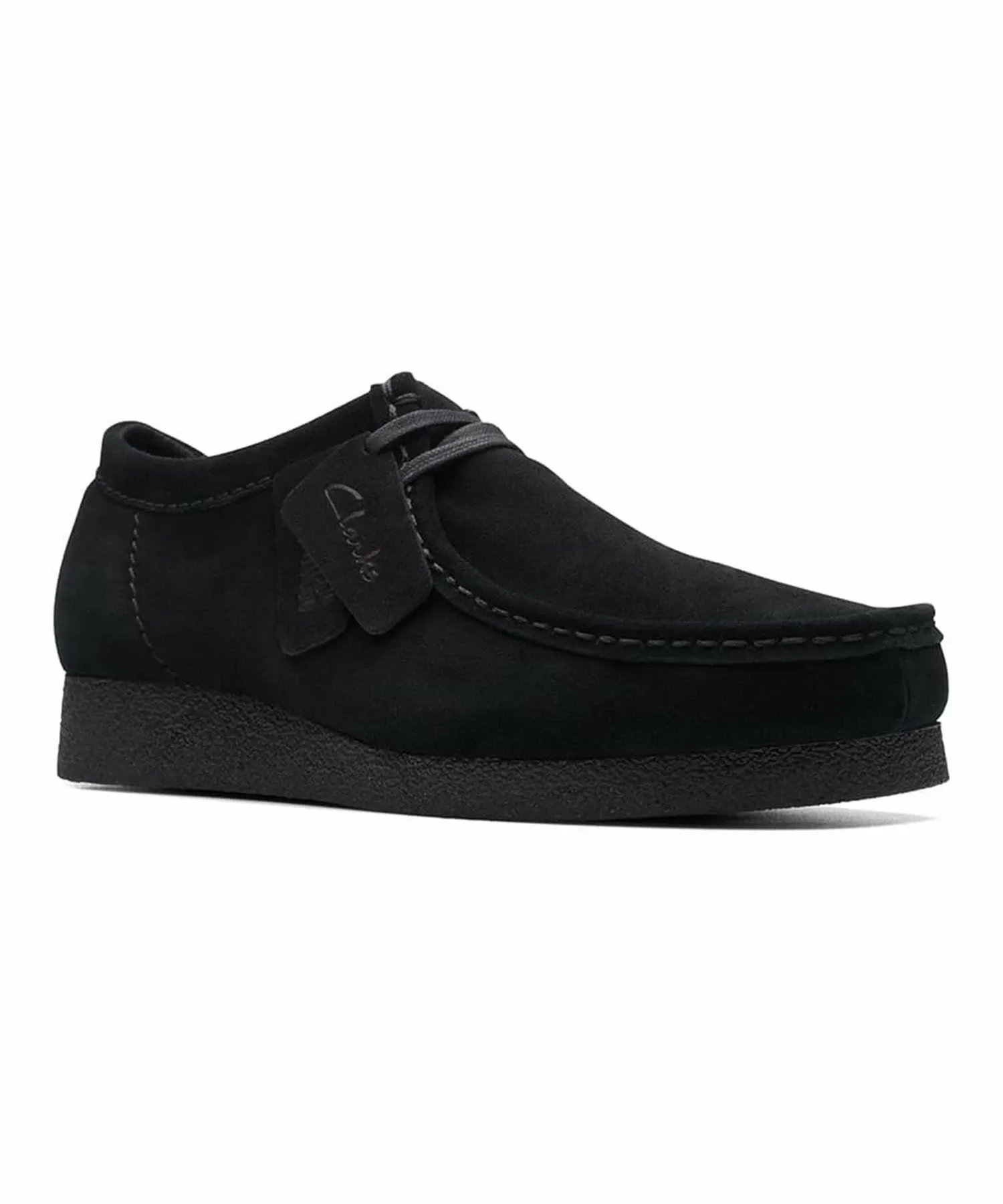 Повседневные черные кроссовки 619J Wallabee EVO WP Clarks, black