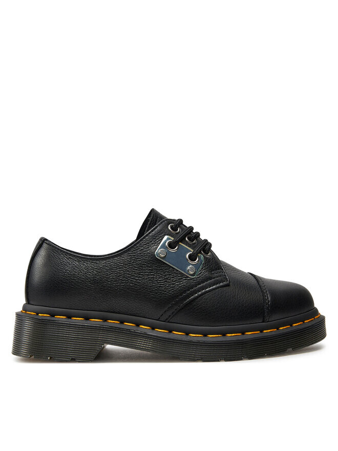 

Ботинки на шнуровке 1461 Metal Plate Dr. Martens, черный