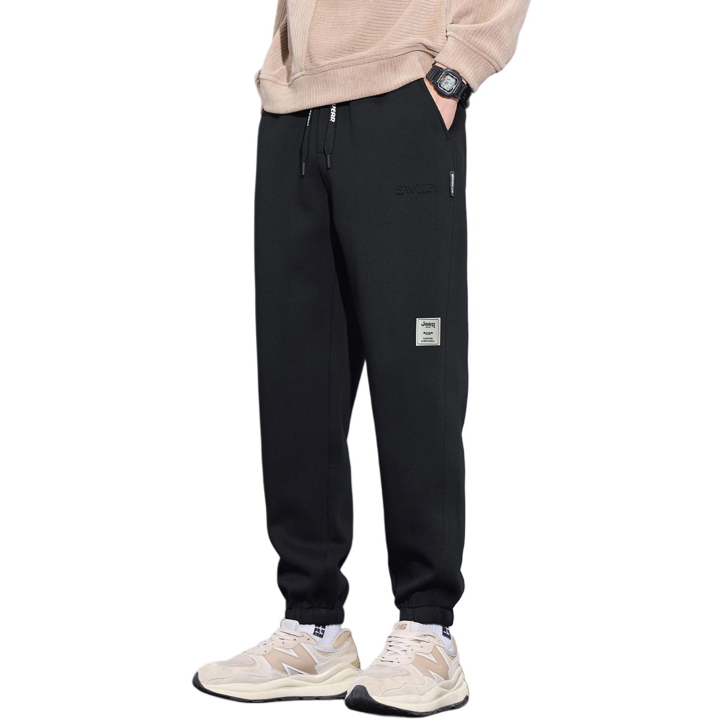 

Брюки Casual Leisure Collection Unisex Jeep, черный