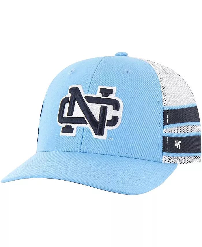 

Мужская шляпа Trucker Hat Carolina Blue Distressed North Carolina Tar Heels Straight Eight Adjustable '47 Brand