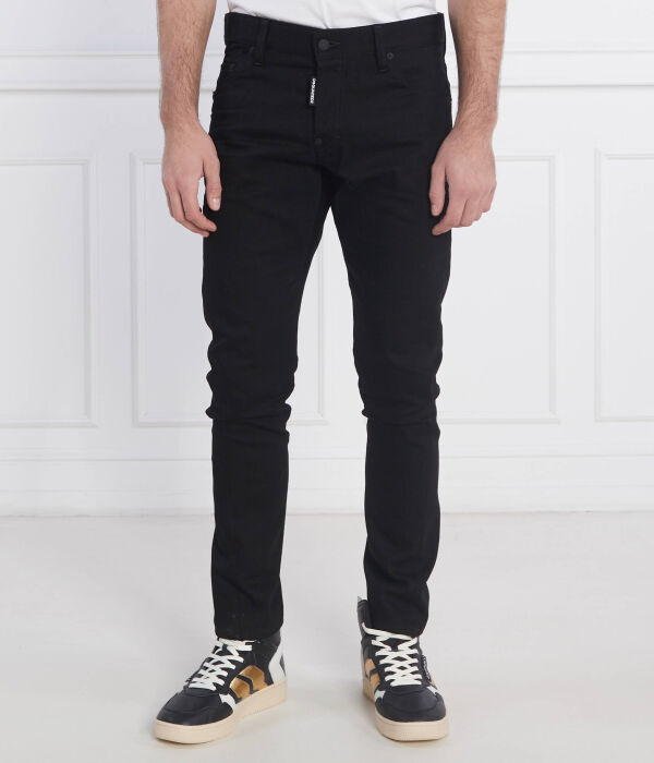 

Джинсы Dsquared2 с обтягивающей посадкой, черный
