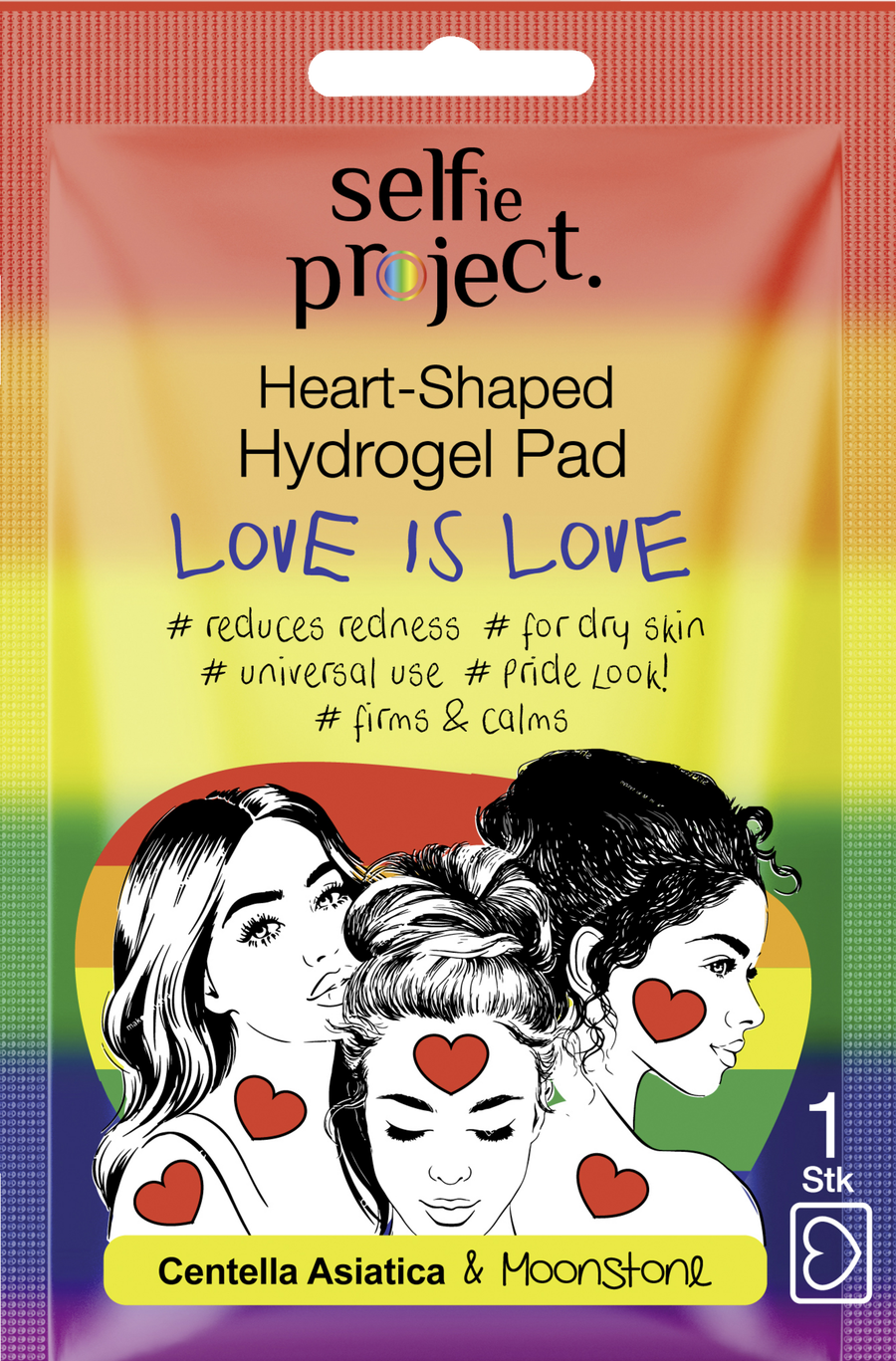 

Маска для лица Selfie Project Hydrogel Pad #LoveIsLove