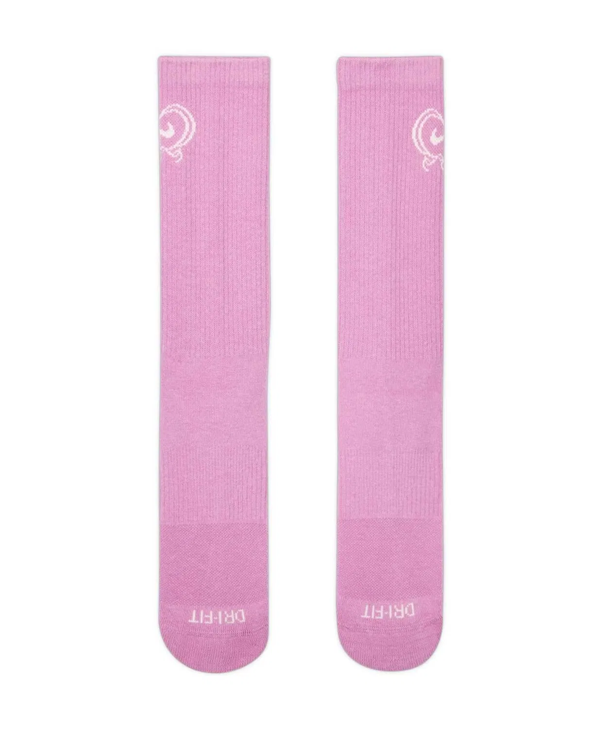 Носки Nike Everyday Plus Cushioned Crew, 1 пара, светло-пурпурный — фото 2