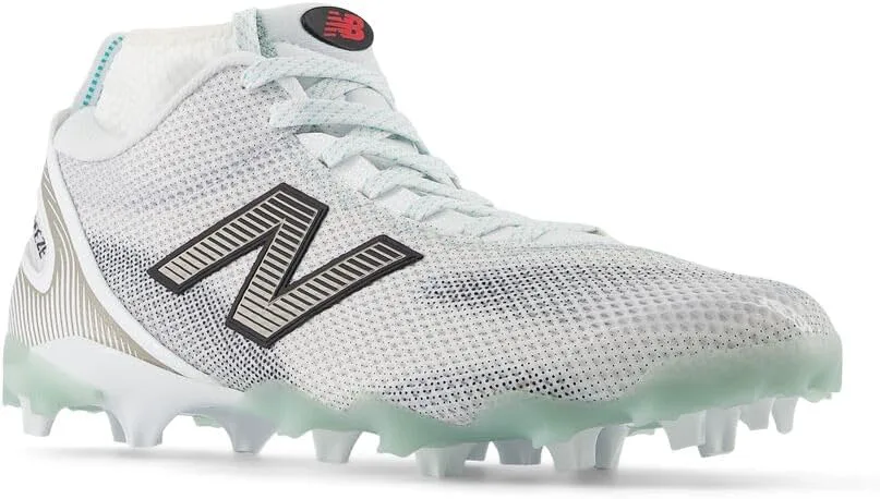 Мужские кроссовки для лакросса New Balance Freezelx V5, белый/черный — фото 4