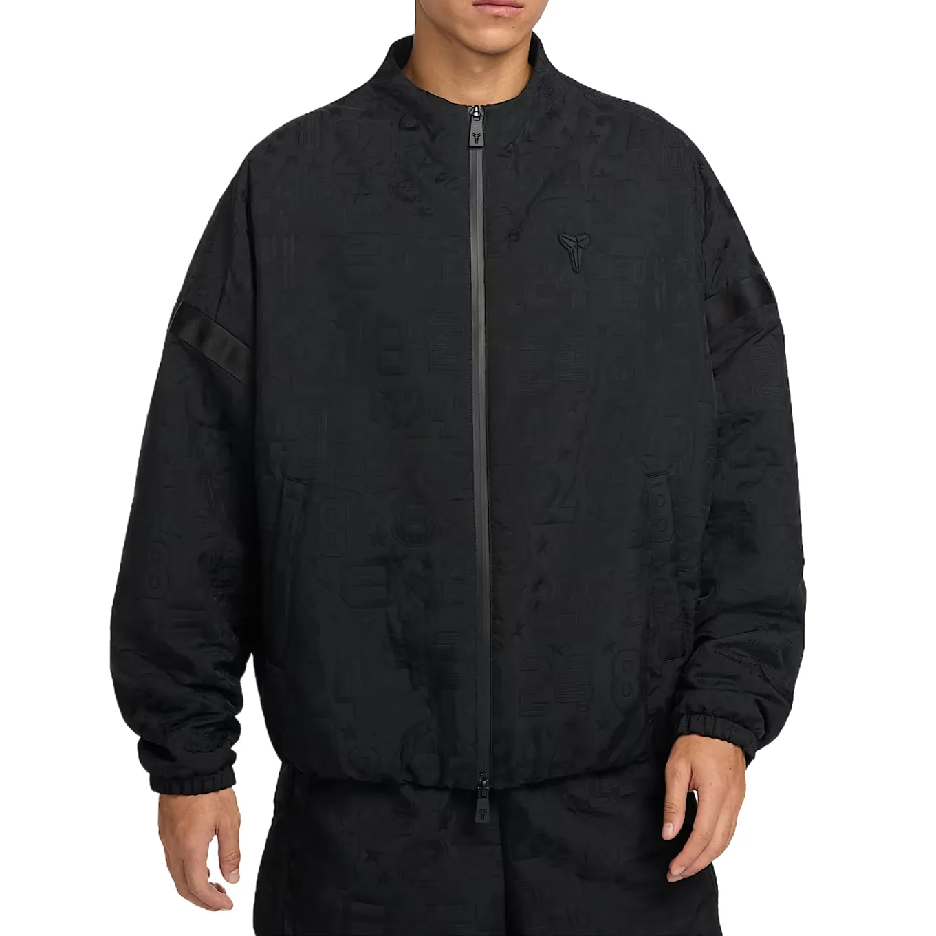 Nike Куртка мужская Black/Black Stand Collar Moderate Others