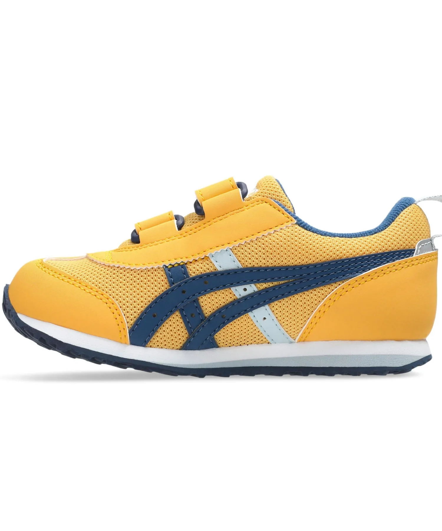 Детские кроссовки с антибактериальной стелькой ASICS IDAHO MINI 5 оранжевые — фото 2