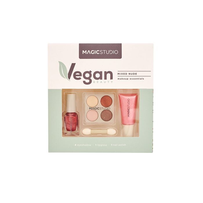 

Лак для ногтей Vegan Mixed Nude Magic Studio, Set 3 productos