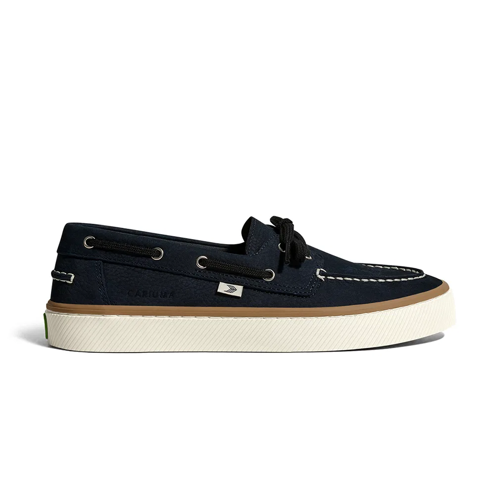 Мужские ботинки Mare Boat Shoe синие от Cariuma