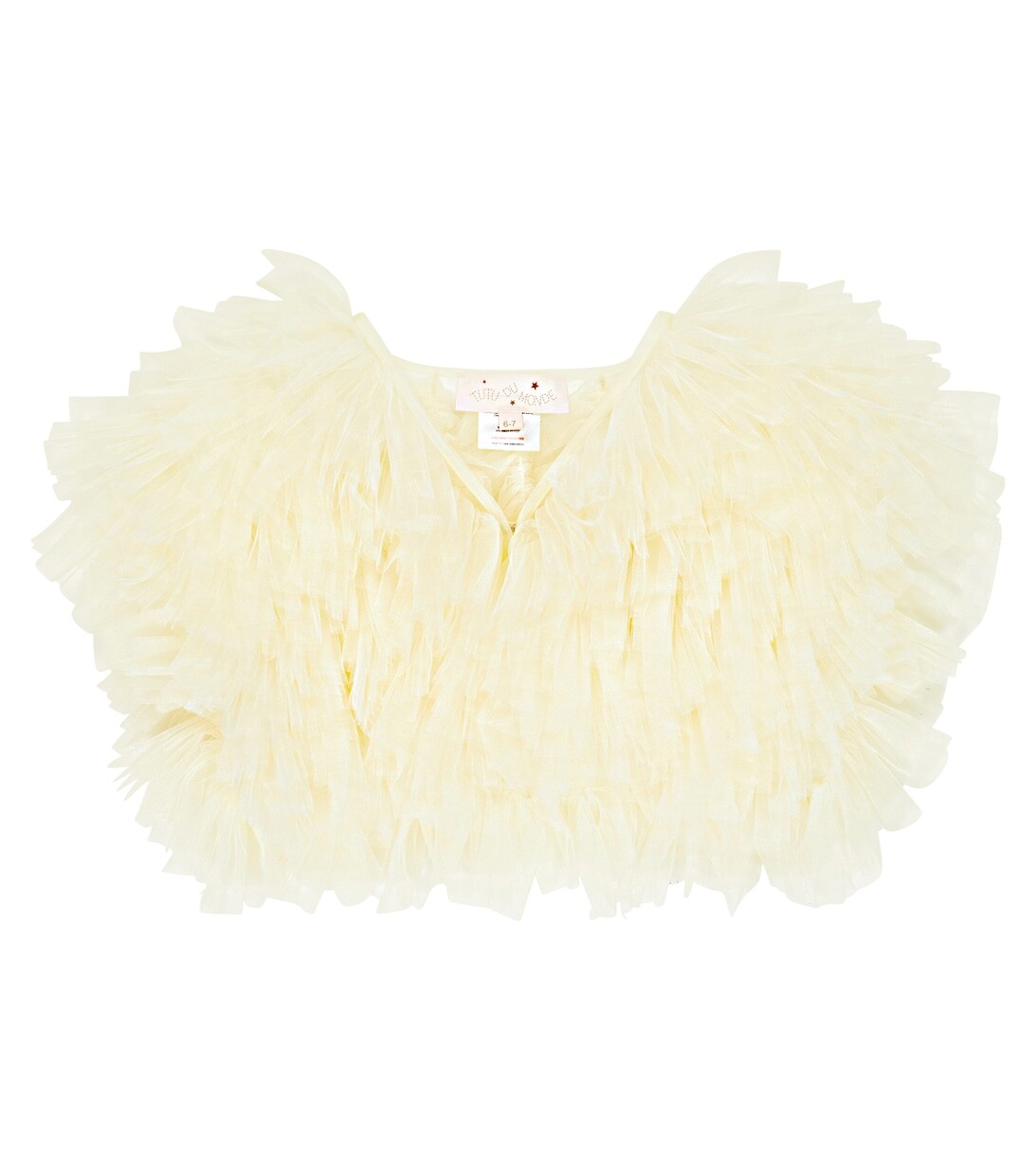

Рубашка из тюля Mallow Shrug Tutu Du Monde, желтый