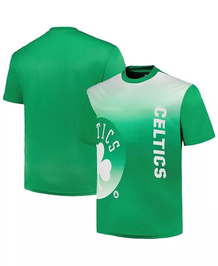 

Мужская сублимированная футболка Kelly Green Boston Celtics Big and Tall Fanatics
