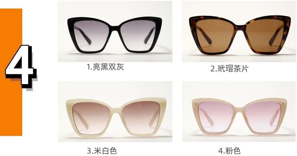 

Винтажные солнцезащитные очки «кошачий глаз» для мужчин, увеличенного размера, с защитой от УФ-излучения, модные солнцезащитные очки для женщин HVTVTLA, Leopard Tea