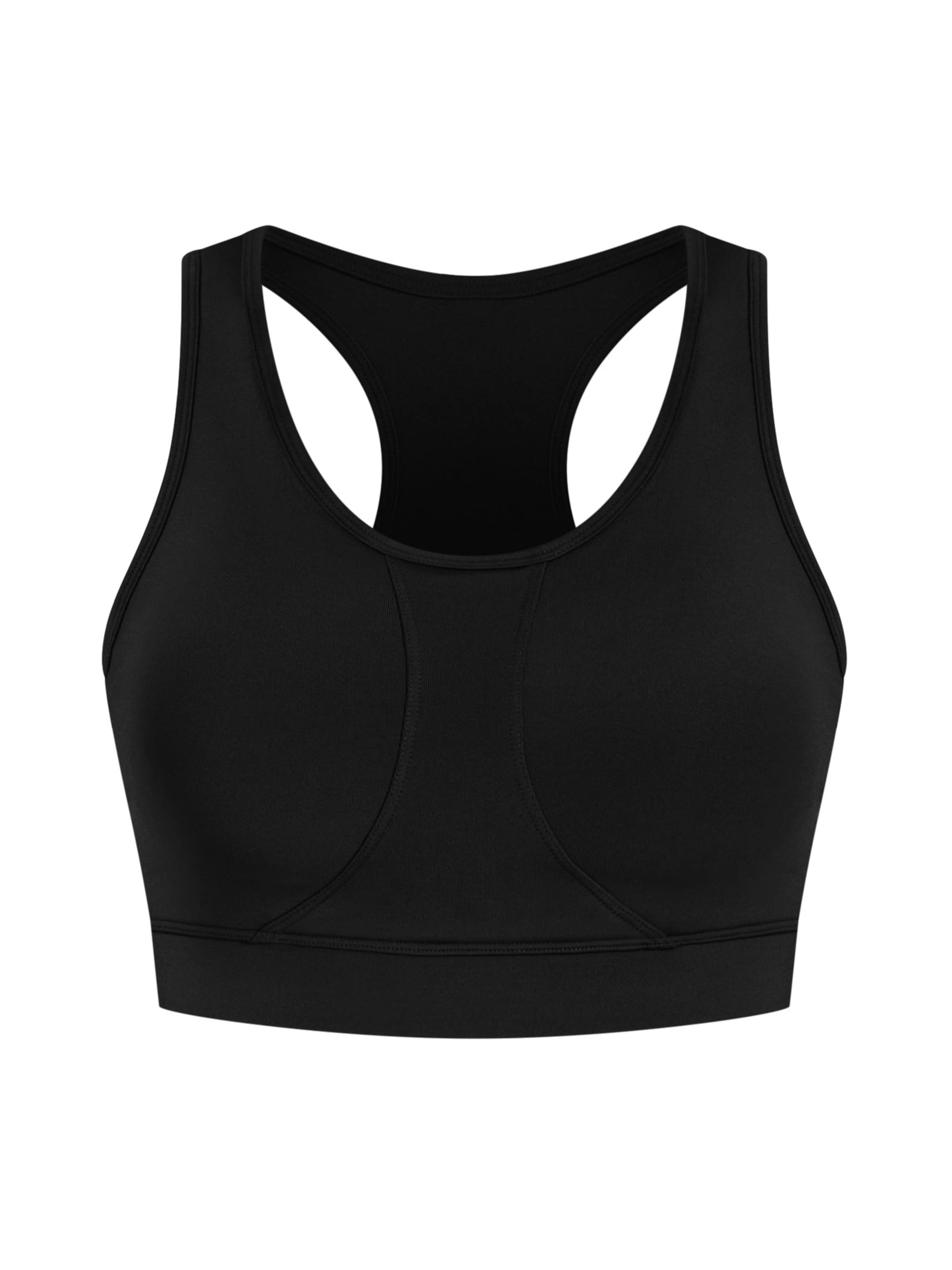 

Smilodox Спортивный топ 'Candace' в черном цвете