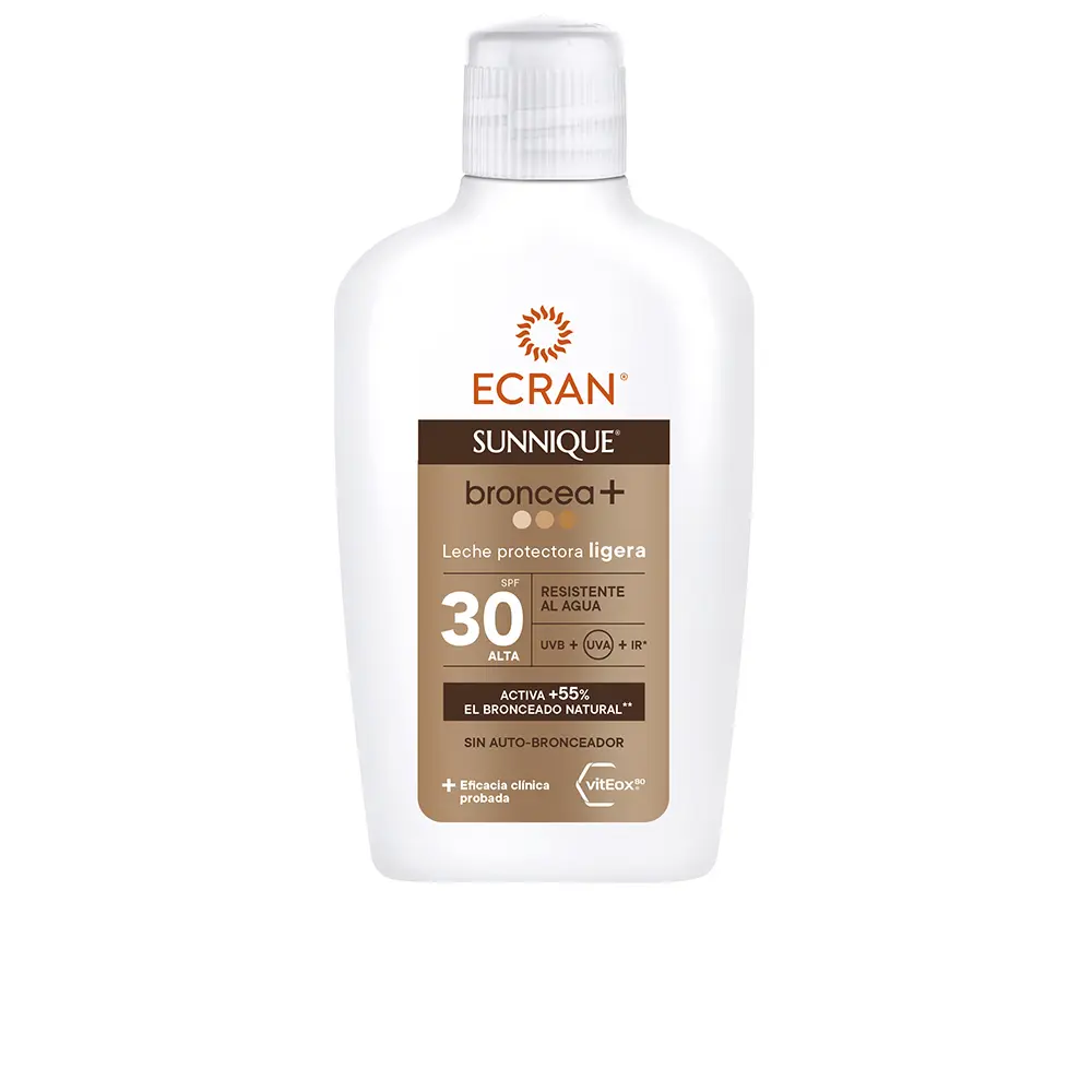 

Солнцезащитный крем Ecran sunnique broncea+ leche spf30 Ecran, 200 мл.