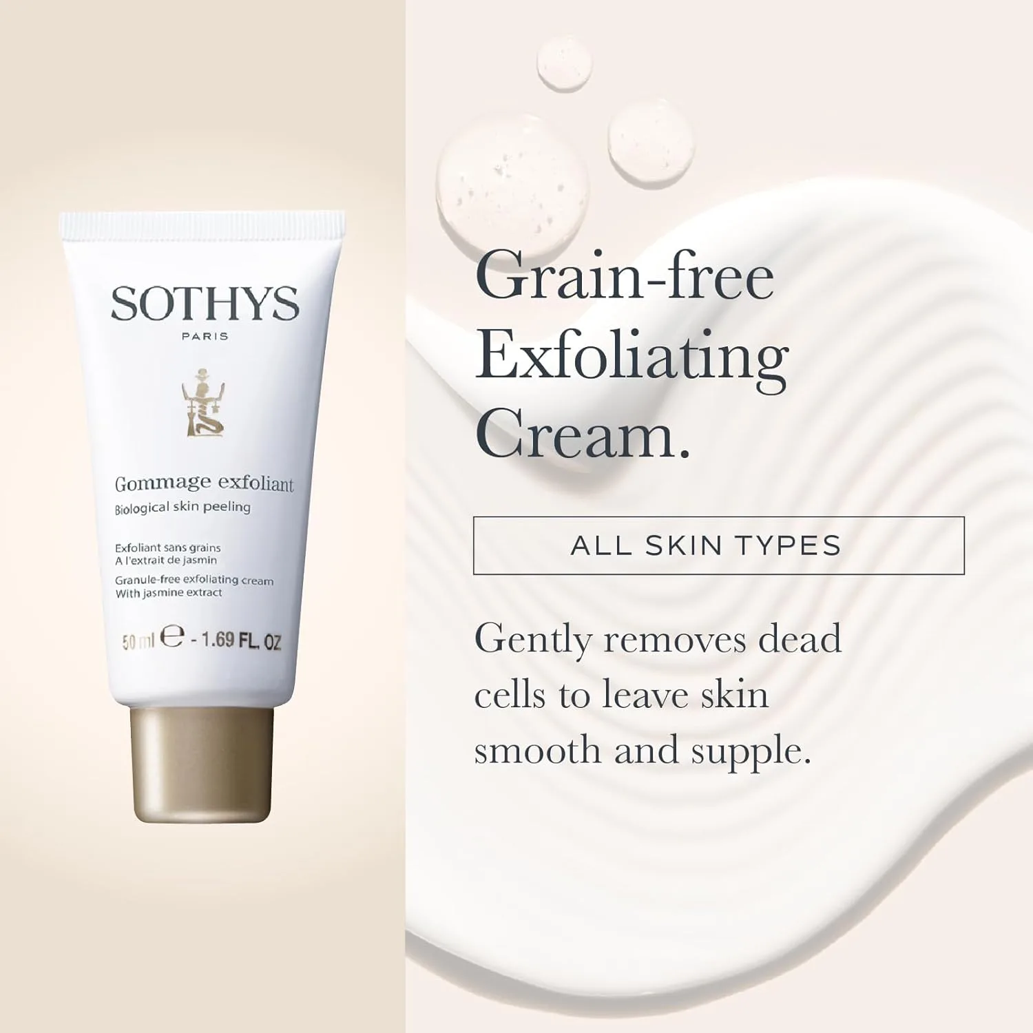 Биологический пилинг для лица SOTHYS | Глубоко отшелушивающий скраб для лица для чистой, гладкой и эластичной кожи | Подходит для всех типов кожи 50 мл (1 шт.) — фото 2