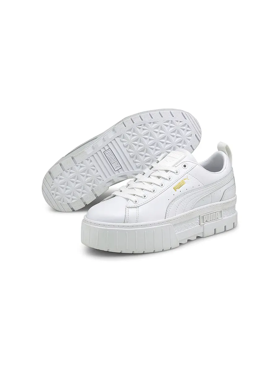 Классические кроссовки Mayze Puma, цвет Puma White — фото 3