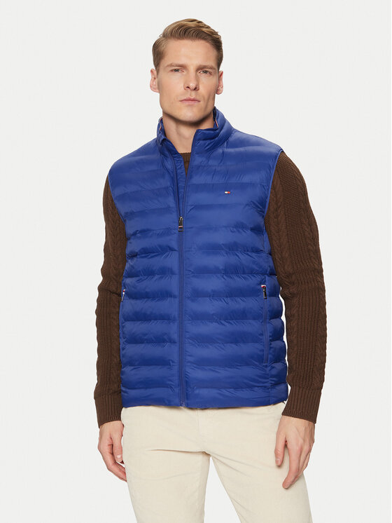 

Жилет стандартного кроя MW0MW37677 Tommy Hilfiger, синий