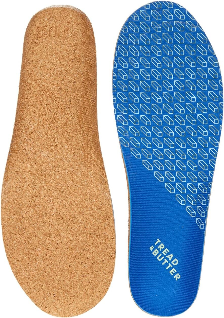 

Походная обувь Tread & Butter Day One - Cascadia Men's High Arch Cork Insole, цвет Amazon Blue/Natural Cork