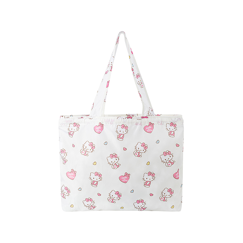 

Sanrio Сумка-шоппер Hello Kitty из полиэстера, Ecru