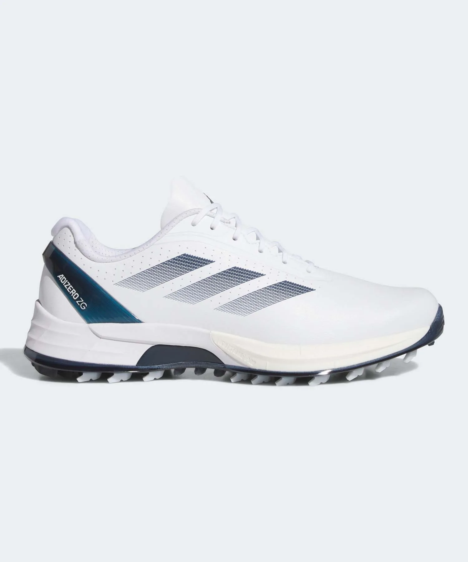 Мужские кроссовки Adidas Adizero ZG25 для гольфа бело-синие