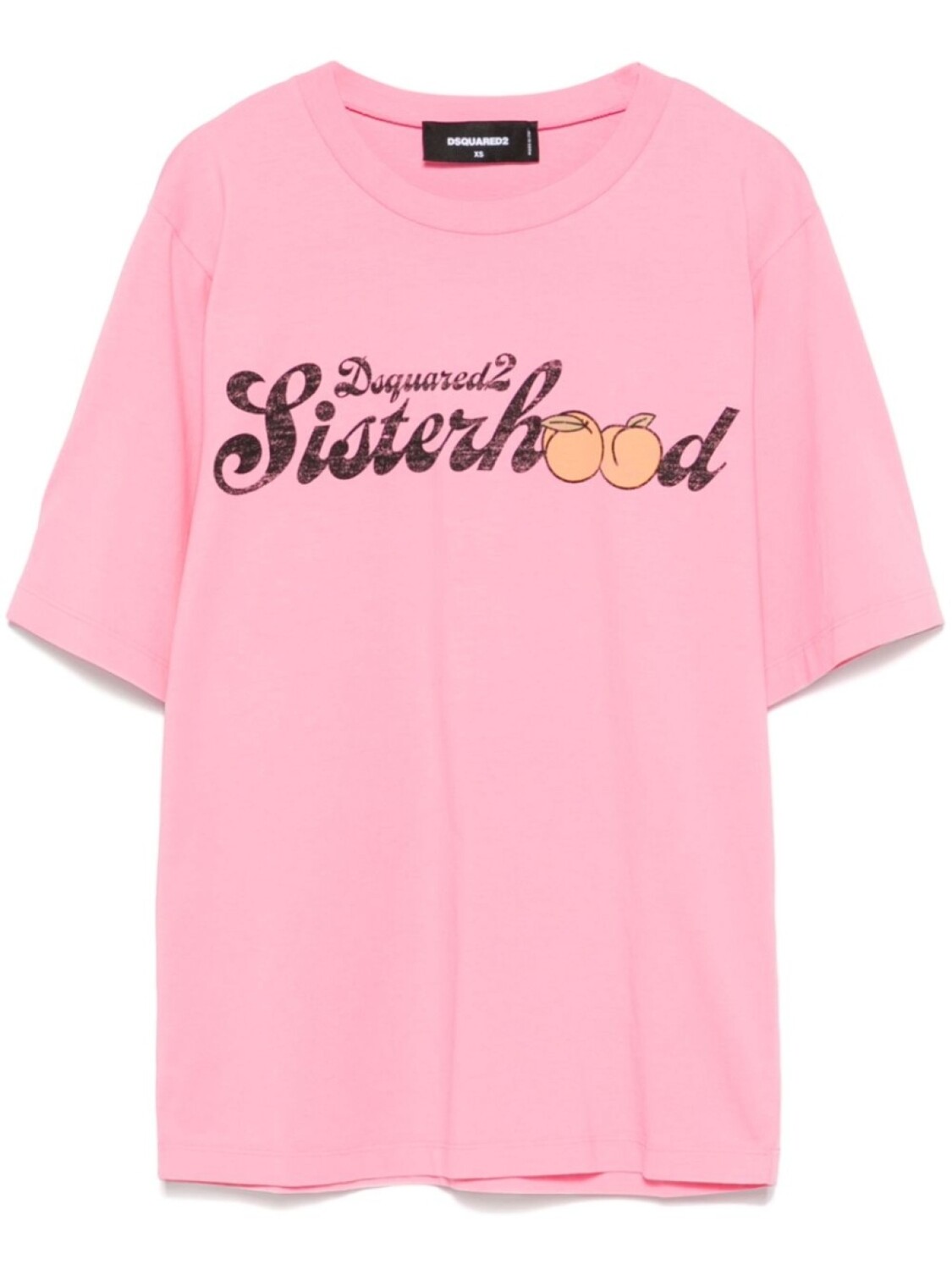 

Футболка с логотипом DSQUARED2, розовый