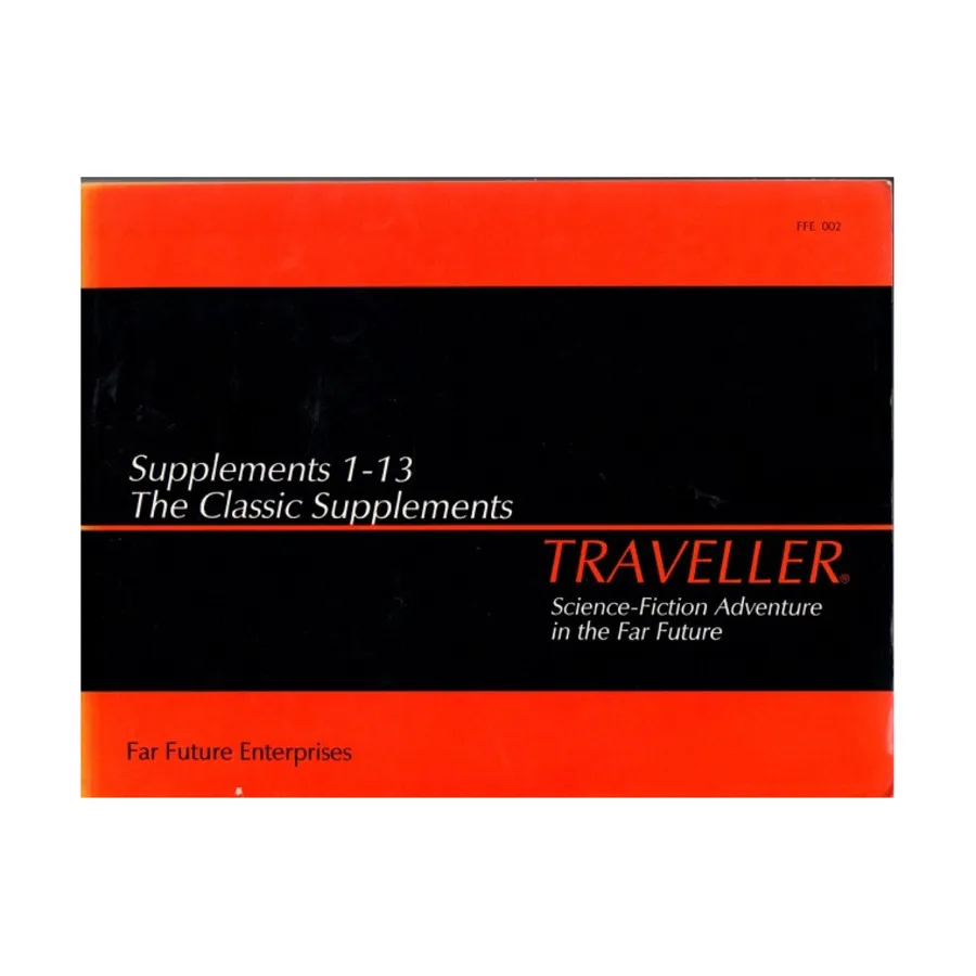 

Supplements #1-13, Traveller Reprints (Far Future Enterprises), мягкая обложка