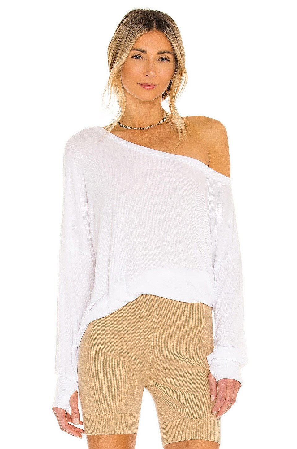 

Топ Michael Lauren Kristopher Open Shoulder, белый