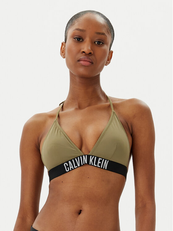 

Верх бикини KW0KW02854 Calvin Klein Swimwear, зеленый